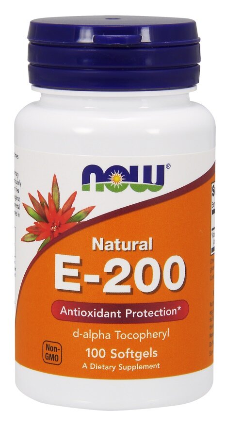 Vitamin E-200, Natural - 100 softgels