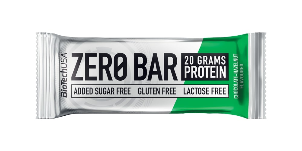 Zero Bar, Chocolate-Hazelnut - 20 x 50g