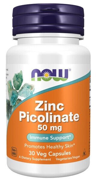 Zinc Picolinate, 50mg - 30 vcaps